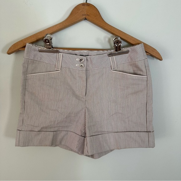 White House Black Market Striped Shorts - Picture 2 of 13